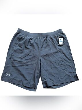 Under Armour Launch Shorts 9” Men’s XL Gray Mesh Liner Stretch Running NWT